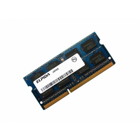 ELPIDA 2GB 2RX8 PC3-8500S 1066MHZ SODIMM CL7