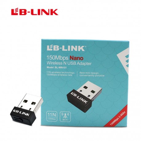 LB-LINK BL-WN151 150MBPS WIRELESS N USB ADAPTER