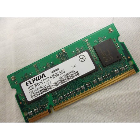 ELPIDA 1GB 2RX16 PC2-5300S-555 667MHZ